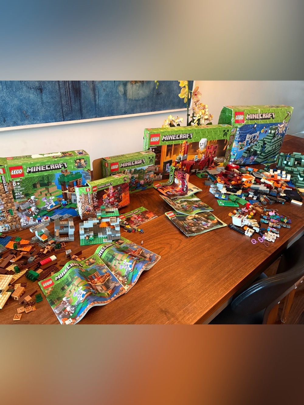 Minecraft Lego  Sets #21146 / 21139 / 21123 / 21122 / 21119 / 21136